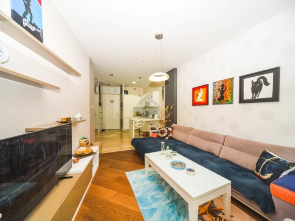 Jednosoban namješten stan 63 m², Tre Canne – Budva