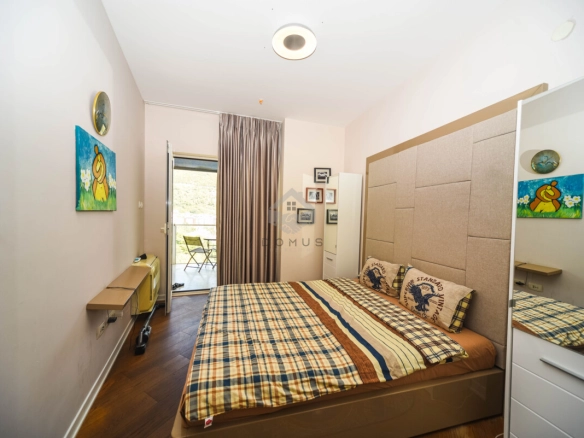 Jednosoban namješten stan 63 m², Tre Canne – Budva