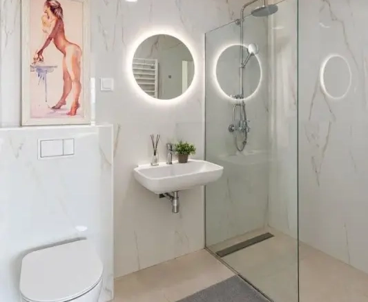 Dvosoban stan 76 m² sa panoramskim pogledom na more – Bečići, Budva
