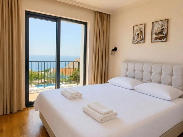 Nova moderna kuća sa privatnim bazenom, Blizikuće, Budva — fotografija 4
