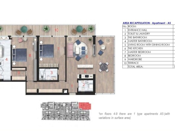 Trosoban stan 173 m² – Budva — fotografija 11