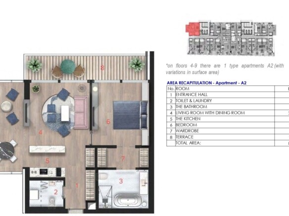 Trosoban stan 173 m² – Budva — fotografija 20