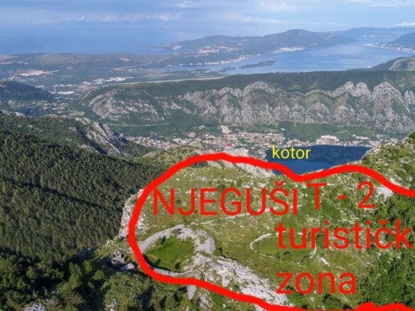 Plac 11.579 m² – Njeguši, Cetinje — fotografija 2