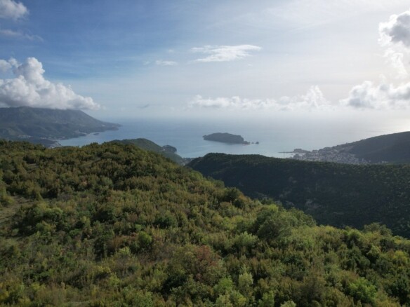 Plac sa pogledom na Budvansku rivijeru, Lapčići, Budva — fotografija 3