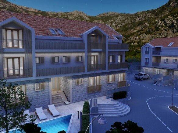 Jednosoban stan 54 m² – Risan, Kotor — fotografija 5