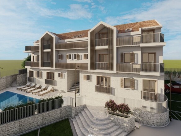 Jednosoban stan 53 m² – Risan, Kotor — fotografija 3