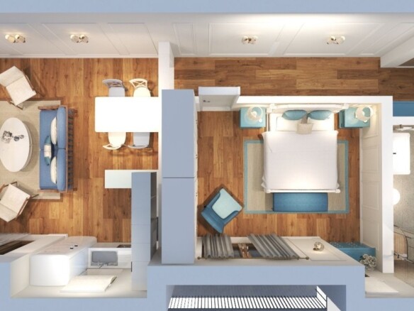 Jednosoban stan 53 m² – Risan, Kotor — fotografija 18
