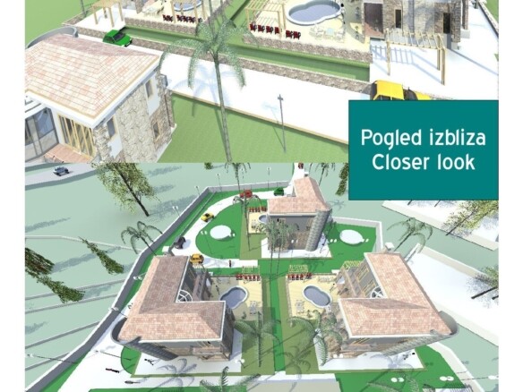 Plac sa pogledom na more u Stanišićima, Budva — fotografija 5