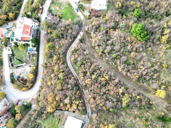 Građevinski plac sa pogledom na more, Markovići, Budva — fotografija 5