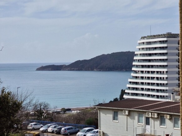 Jednosoban stan sa pogledom na more, Bečići, Budva — fotografija 2