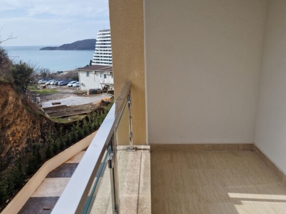 Jednosoban stan sa pogledom na more, Bečići, Budva — fotografija 16