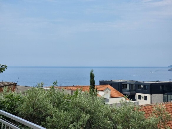 Dvosoban stan sa pogledom na more, Sveti Stefan, Budva — fotografija 12