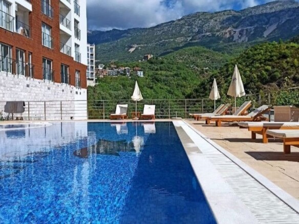 Jednosoban stan u kompleksu Sunny Side, Bečići, Budva — fotografija 4