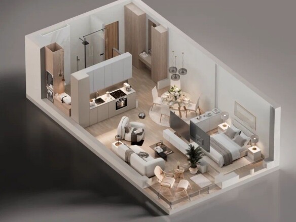 Dvosoban stan 92 m² – Bečići, Budva — fotografija 15