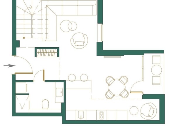Jednosoban stan 46 m² – Kolašin — fotografija 16