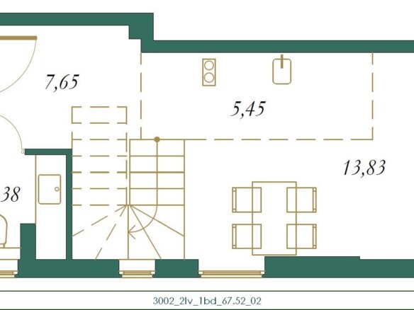 Jednosoban stan 46 m² – Kolašin — fotografija 18