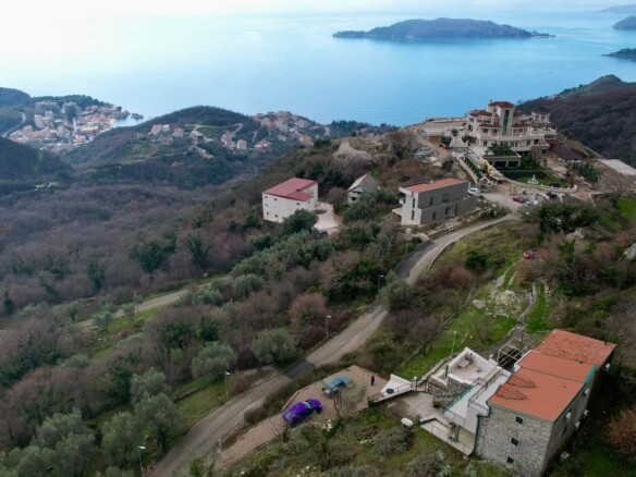 Urbanizovan plac sa pogledom na more u Kuljačama, Budva — fotografija 4