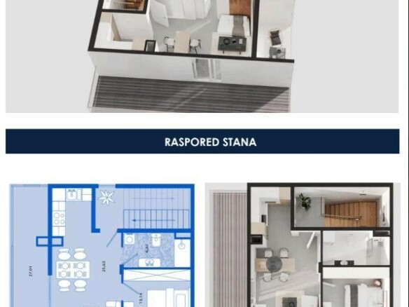 Jednosoban stan 83 m² – Tivat — fotografija 16