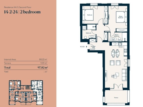 Dvosoban stan 98 m² – Tivat — fotografija 5