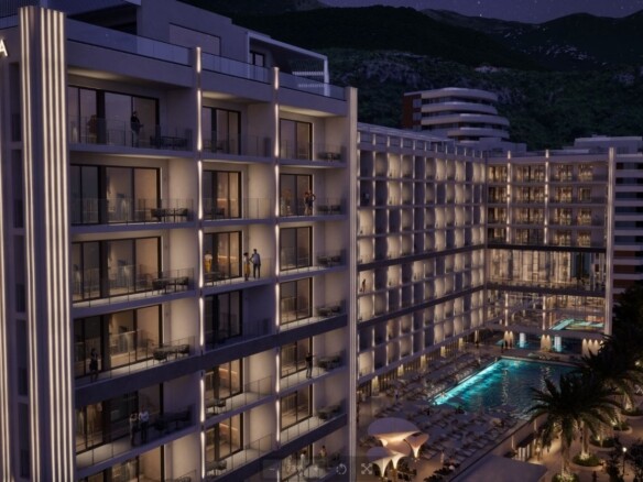 Dvosoban stan 84 m² – Bečići, Budva — fotografija 14