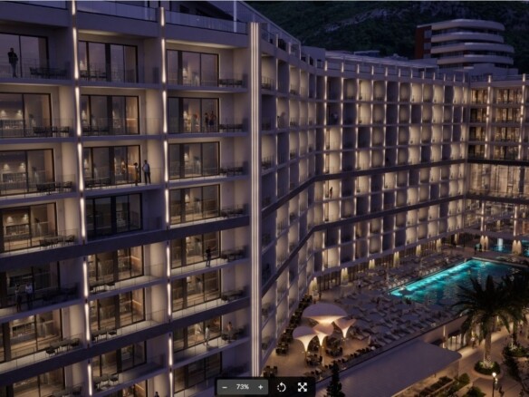 Dvosoban stan 113 m² – Bečići, Budva — fotografija 19