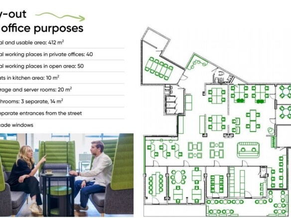 Izdavanje: Poslovni prostor 412 m² – Budva — fotografija 3