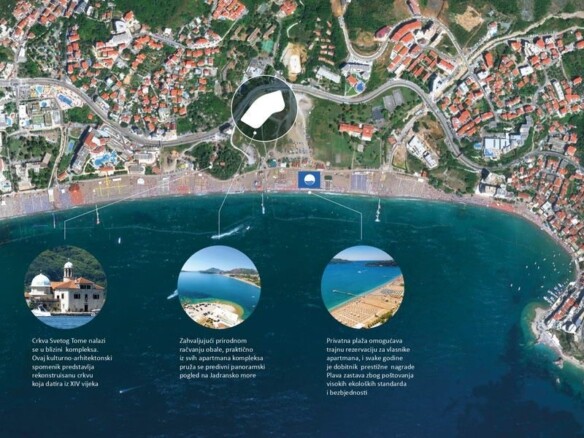 Jednosoban stan 74 m² – Bečići, Budva — fotografija 16
