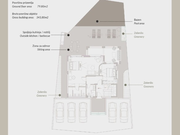 Kuća 268 m² – Reževići, Budva — fotografija 8