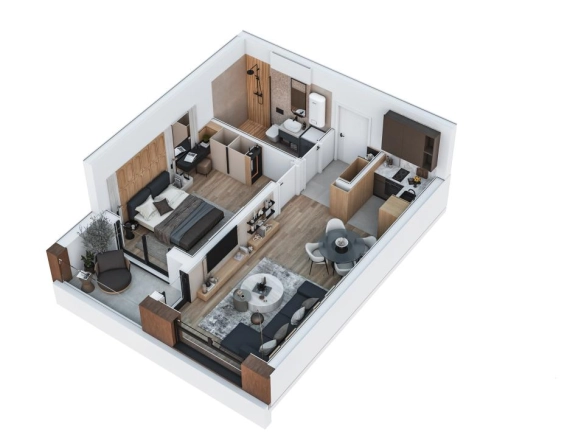 Dvosoban stan 85 m² – Šušanj, Bar — fotografija 11