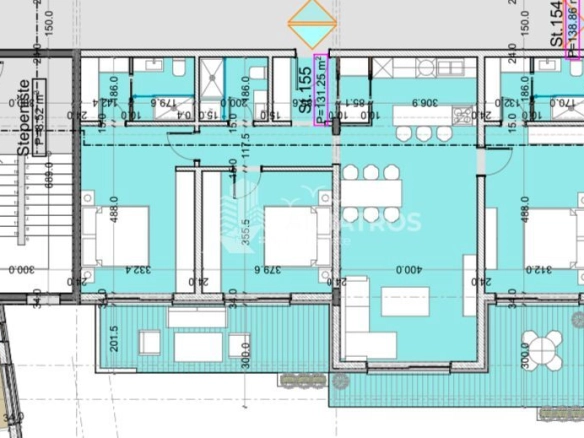 Trosoban stan 125 m² – Bar — fotografija 6