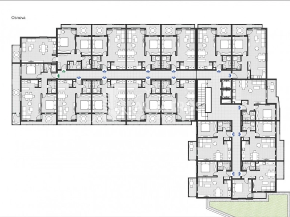 Jednosoban stan 61 m² – Šušanj, Bar — fotografija 2