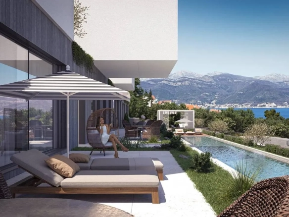 Dvosoban stan 119 m² – Tivat — fotografija 9