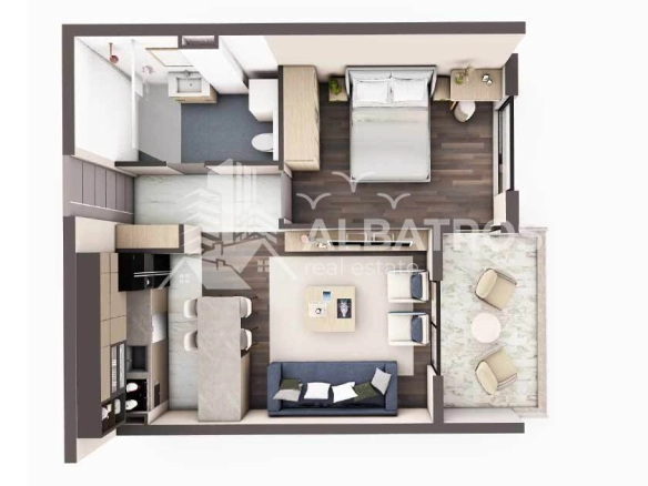 Dvosoban stan 75 m² – Bar — fotografija 7