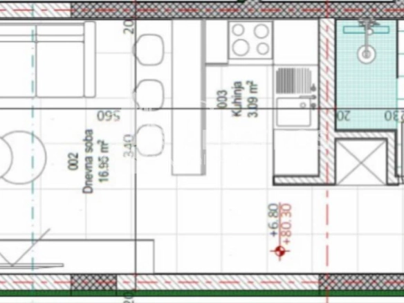 Stan 26 m² – Bar — fotografija 4