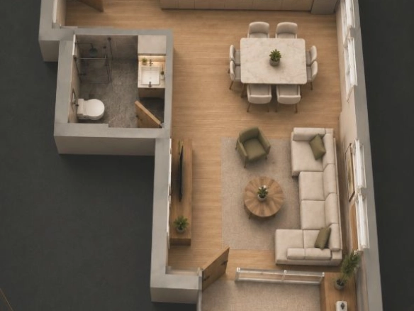 Garsonjera 38 m² – Bečići, Budva — fotografija 2
