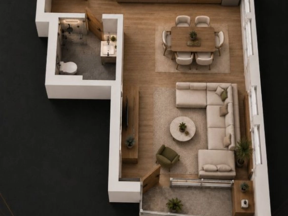 Garsonjera 38 m² – Bečići, Budva — fotografija 2