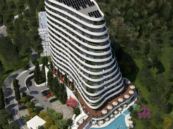 Jednosoban stan 29 m² – Rafailovići, Budva — fotografija 19