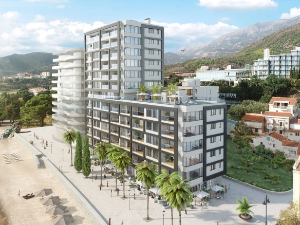 Jednosoban stan 52 m² – Bečići, Budva — fotografija 2