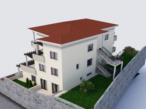 Jednosoban stan 39 m² – Donja Lastva, Tivat — fotografija 5