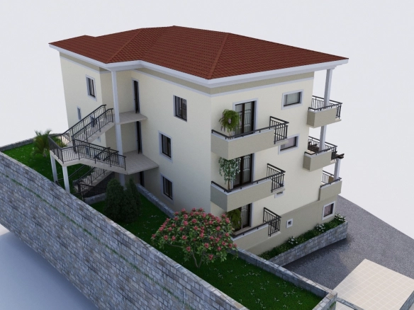 Jednosoban stan 39 m² – Donja Lastva, Tivat — fotografija 6