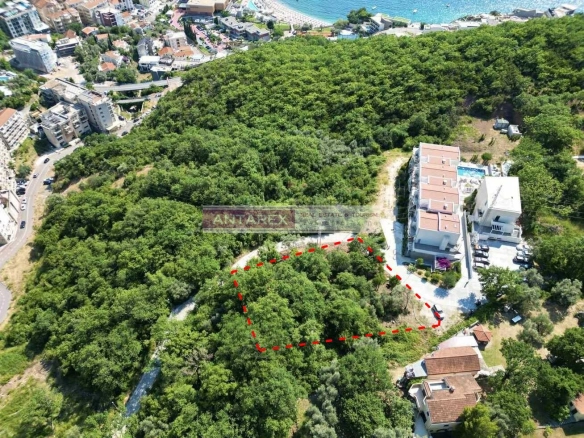 Plac 735 m² – Pržno, Budva — fotografija 3