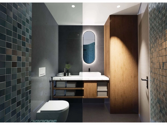 Jednosoban stan 44 m² – Bečići, Budva — fotografija 15