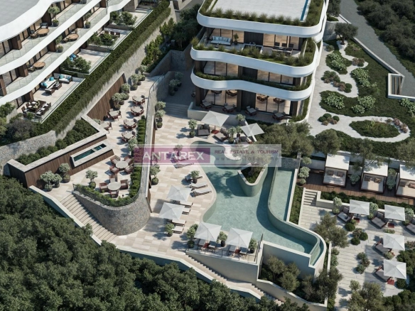 Jednosoban stan 93 m² – Sveti Stefan, Budva — fotografija 6