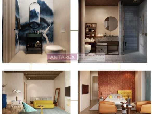 Garsonjera 45 m² – Đenovići, Herceg Novi — fotografija 8