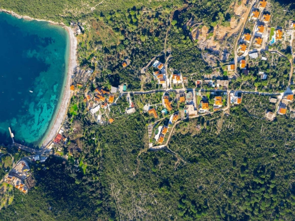 Plac 4.556 m² – Žanjic, Luštica — fotografija 2
