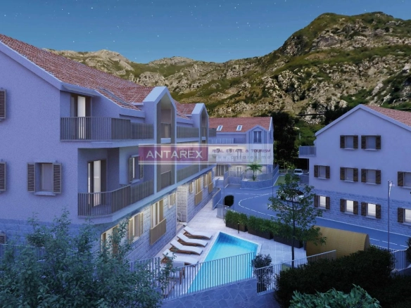 Jednosoban stan 49 m² – Risan, Kotor — fotografija 6