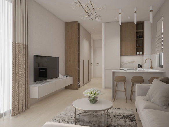 Jednosoban stan 45 m² – Bečići, Budva — fotografija 14