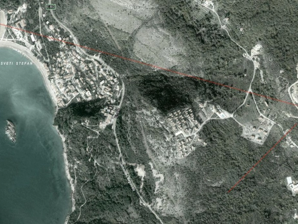 Plac 5.685 m² – Blizikuće, Budva — fotografija 3