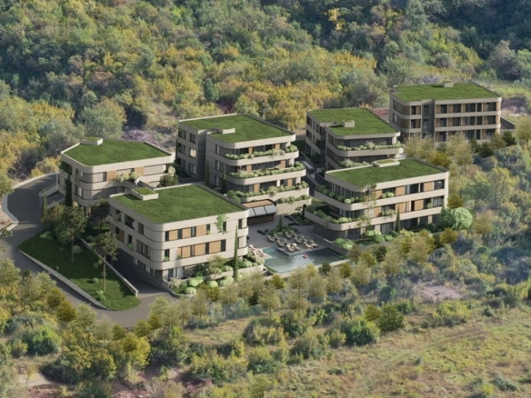 Garsonjera 29 m² – Lastva Grbaljska, Kotor — fotografija 6