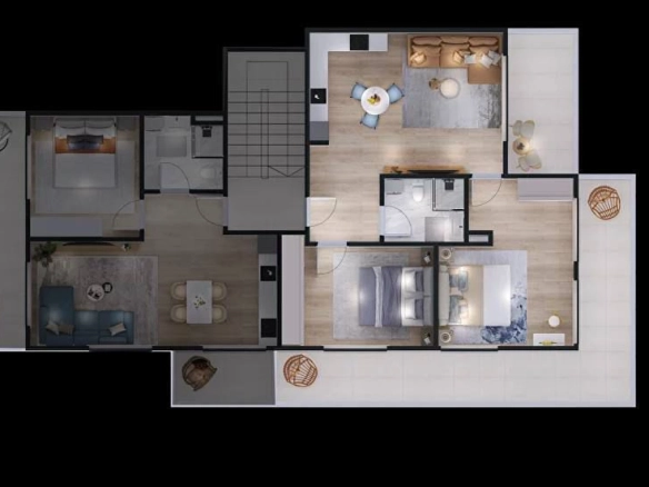 Dvosoban stan 113 m² – Tivat — fotografija 7